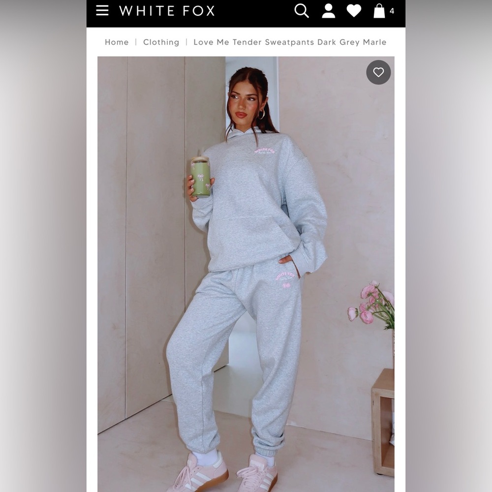 White Fox Sweatpant